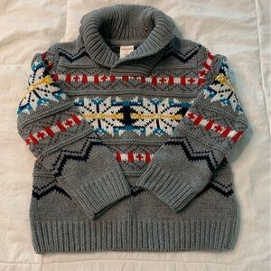 GYMBOREE Holiday Snowflake Sweater. Size 2T.